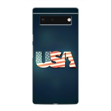 Чехол Флаг USA для Google Pixel 6 – USA