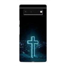 Чехол для Google Pixel 6 (AlphaPrint) - (Христианские)