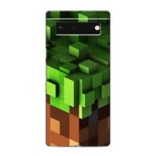 Чехол Майнкрафт на Google Pixel 6 (AlphaPrint) Minecraft