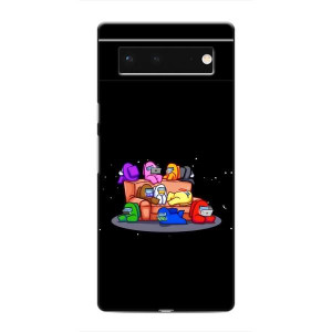 Чехол Амонг Ас для Google Pixel 6 (AlphaPrint)