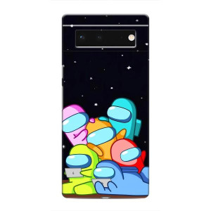 Чехол Амонг Ас для Google Pixel 6 (AlphaPrint)