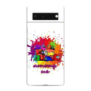 Чехол Амонг Ас для Google Pixel 6 (AlphaPrint)
