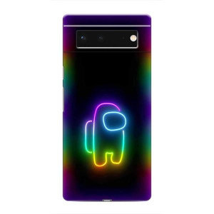 Чехол Амонг Ас для Google Pixel 6 (AlphaPrint)