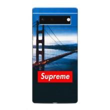 Чеохол для Google Pixel 6 з картинкою Supreme (AlphaPrint)
