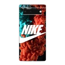 Чехол для Google Pixel 6 - с принтом Найк (AlphaPrint)