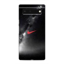 Чехол для Google Pixel 6 - с принтом Найк (AlphaPrint)