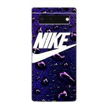 Чехол для Google Pixel 6 - с принтом Найк (AlphaPrint)
