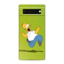 Чехол с Симпсонами для Google Pixel 6 (VPrint)
