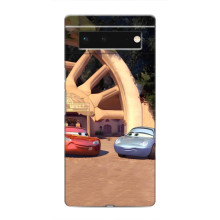 Чехол с принтом Маквин для Google Pixel 6 – Маквин и Салли