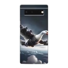 Чехол с мемом Тралалело тралала на Google Pixel 6 – Бомбардини гусини