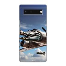 Чехол с мемом Тралалело тралала на Google Pixel 6 – Бомбардиро крокодило