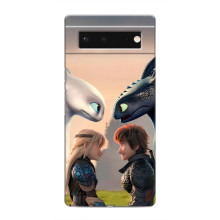 Чехол как приручить дракона на Google Pixel 6 – Гикавка и Астрид
