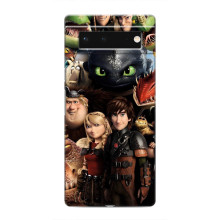 Чехол как приручить дракона на Google Pixel 6 – Персонажи дракона