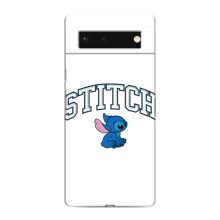 Чохол з принтом Стіч на Google Pixel 6 (Стіч лого)