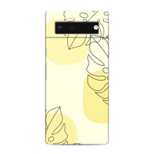 Силиконовый чехол с принтом в цветах на Google Pixel 6