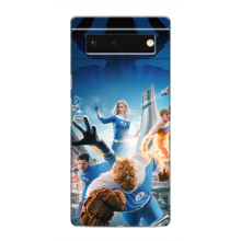 Чохол з принтом Фантастична четвірка для Google Pixel 6 – Герої фантастичної четвірки