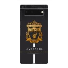 Чехлы для Гугл Пиксель 6 (VPrint) - ТОП ФК (FC Liverpool)