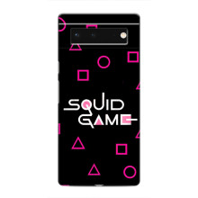 Чехол Гра в кальмара для Google Pixel 6 – Логотип игры кальмара