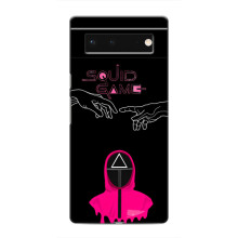 Чехол Гра в кальмара для Google Pixel 6 – Охранник