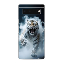 Чехол с картинкой «Хищники» для Google Pixel 6 – Тигр