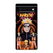 Naruto Anime Чехлы для Гугл Пиксель 6 (AlphaPrint)