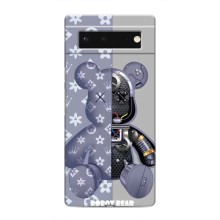 Силіконовий чохол для Google Pixel 6 – Ведмідь Louis Vuitton