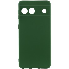 Чехол Silicone Cover Lakshmi Full Camera (A) для Google Pixel 6a (Зеленый)