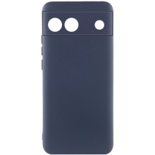 Чехол Silicone Cover Lakshmi Full Camera (A) для Google Pixel 6a (Синий)