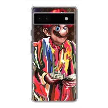 Бренднові Чохли для Google Pixel 6a - (PREMIUMPrint) – Mario LV