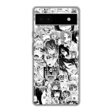 Чехлы Персонажи Аниме Наруто для Google Pixel 6a (AlphaPrint) – Ahegao manga