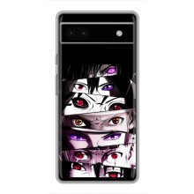 Чехлы Персонажи Аниме Наруто для Google Pixel 6a (AlphaPrint) – Глаза Anime