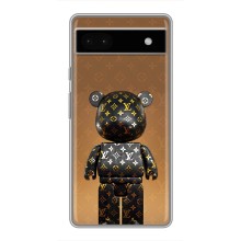 Чохли для Google Pixel 6a - Bearbrick Louis Vuitton (PREMIUMPrint)