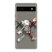 Чехлы для Google Pixel 6a - Bearbrick Louis Vuitton (PREMIUMPrint) (Беарбрик Джордан)