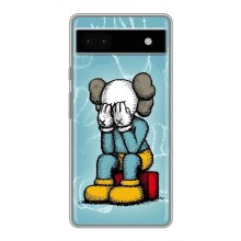 Чохли для Google Pixel 6a - Bearbrick Louis Vuitton (PREMIUMPrint) (Плач Bearbrick)