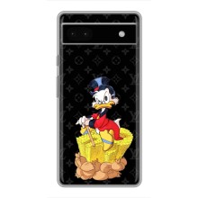 Чехли для Google Pixel 6a - Скрудж МакДак Louis Vuitton (PREMIUMPrint) – Богатство Макдака