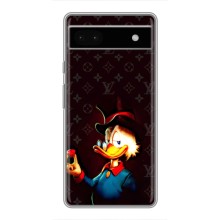 Чехли для Google Pixel 6a - Скрудж МакДак Louis Vuitton (PREMIUMPrint) – Скрудж з ботліантом