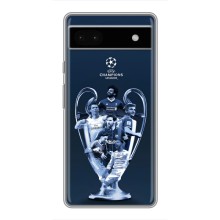 Чехлы для Google Pixel 6a (VPrint) - Футбольные клубы (Кубок ЛЧ)