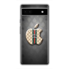 Чехлы ГУЧЧИ для Гугл Пиксель 6а (AlphaPrint) (Apple gucci)