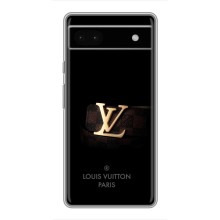 Чехлы Луи Витон для Google Pixel 6a (AlphaPrint - LOUIS VUITTON) (ремешок LV)