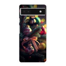 Чохли на Новий Рік Google Pixel 6a – Гарна ялинка