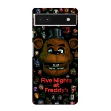 Чехлы Пять ночей с Фредди для Гугул Пиксель 6а – Freddy