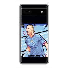 Чехлы с футболистом Ерлинг Холанд для Google Pixel 6a (AlphaPrint) (гол Эрлинг Холланд)