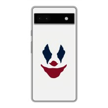 Чохли з картинкою Джокера на Google Pixel 6a (Джокер обличча)