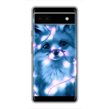 Чехлы с картинкой Лисички для Google Pixel 6a (VPrint) (Яркая лисичка)