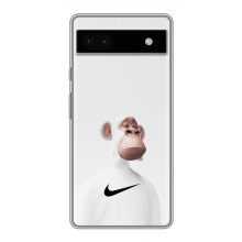 Чехлы с Обезьянами NFT для Google Pixel 6a (AlphaPrint) (обезьяна NFT Nike)
