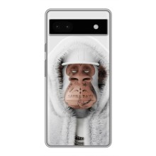 Чехлы с Обезьянами NFT для Google Pixel 6a (AlphaPrint) (обезьяна NFT в тату)