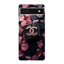 Чохол (Dior, Prada, YSL, Chanel) для Google Pixel 6a (Шанель)