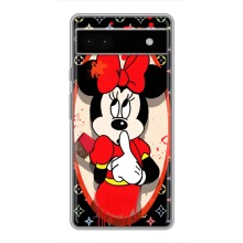 Чохол Disney Mouse Google Pixel 6a (PREMIUMPrint) (Мінні Маус ЛВ)