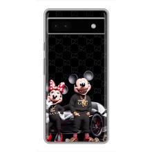 Чохол Disney Mouse Google Pixel 6a (PREMIUMPrint) (Родина Маусів)