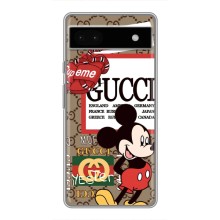 Чохол Disney Mouse Google Pixel 6a (PREMIUMPrint) (Стильний Міккі)